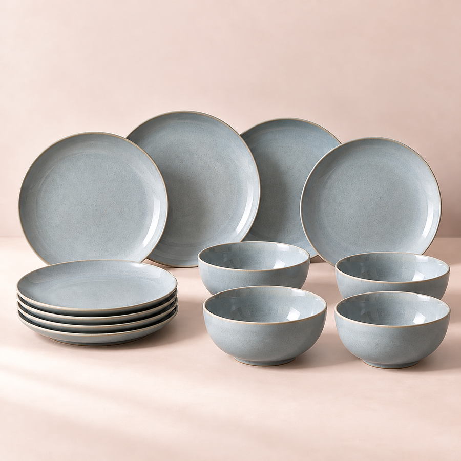 Mist Coupe Dinnerware Set