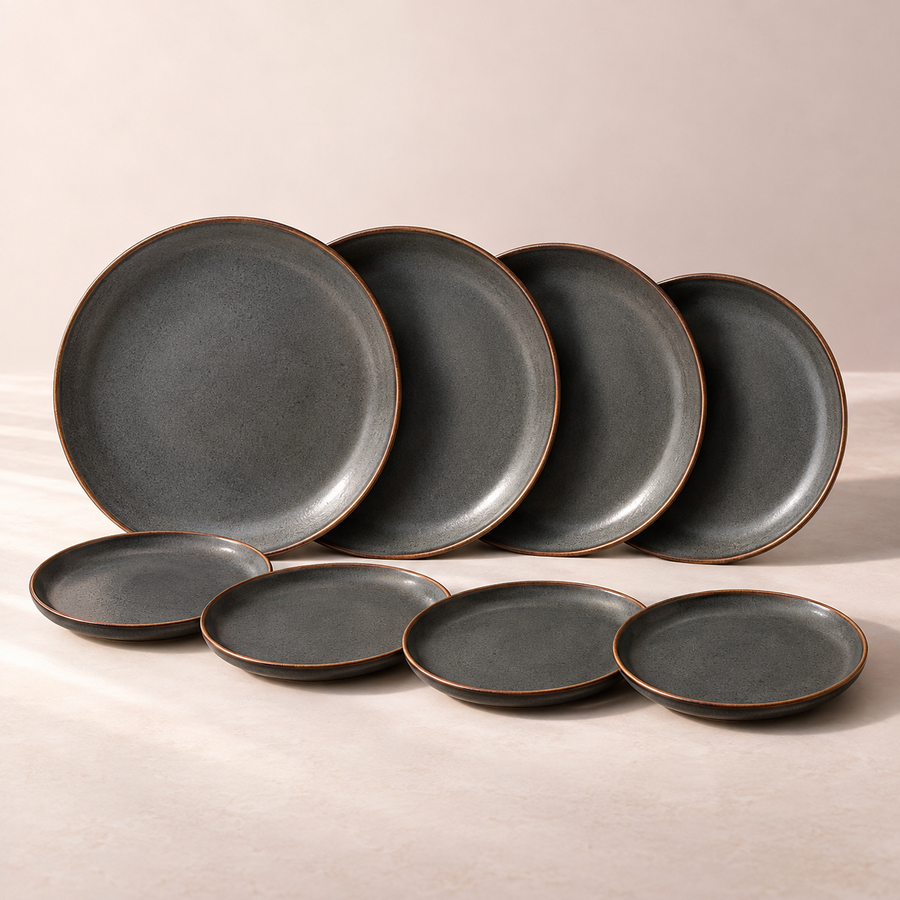 Ember Halo Dinnerware Set